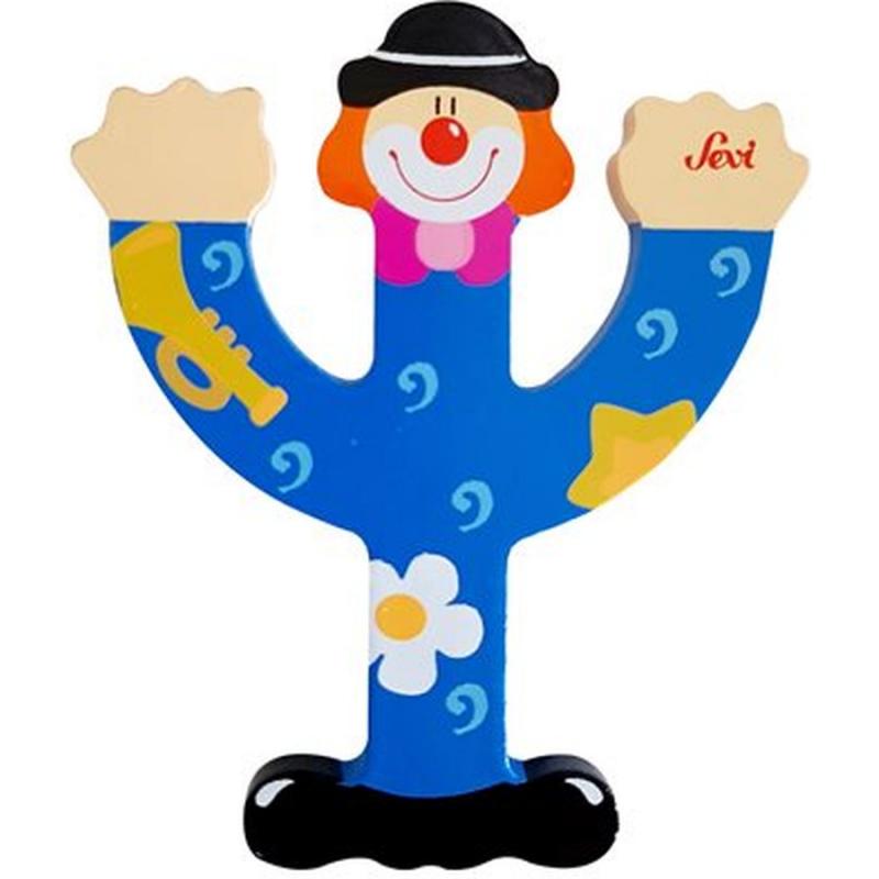 Sevi Ξύλινο Γράμμα Ψ Κλόουν