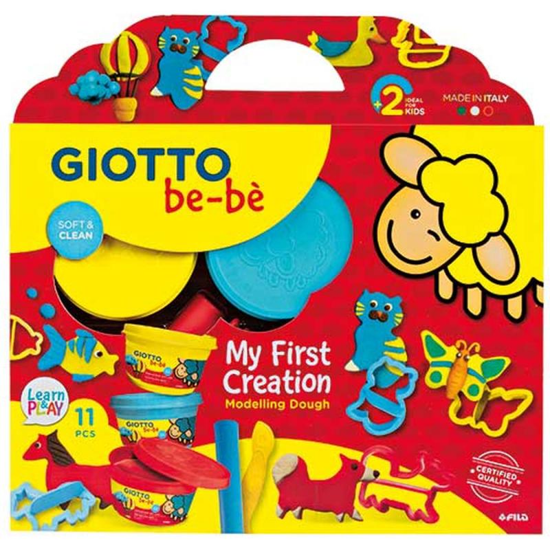 Πλαστοζυμαράκι Giotto Be-be 3T με Σύνεργα