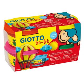 Πλαστοζυμαράκι με Φυσικά Συστατικά 4x100 gr Giotto Be-Be