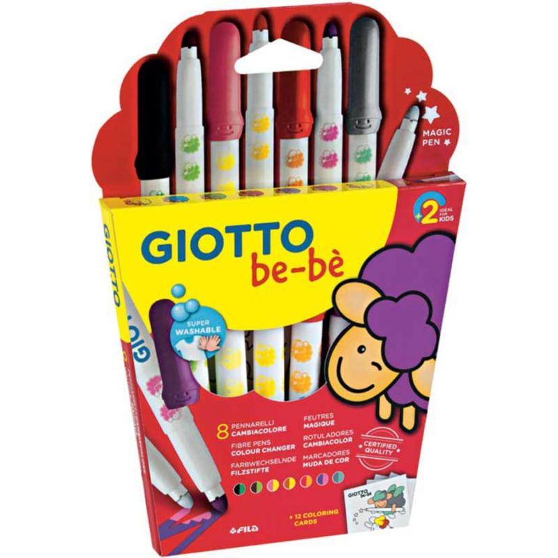 Magic Pen Giotto Bebe 8 Μαρκαδόροι