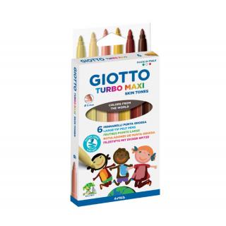 Μαρκαδόροι Χοντροί Skin Tones - Giotto Turbo Maxi