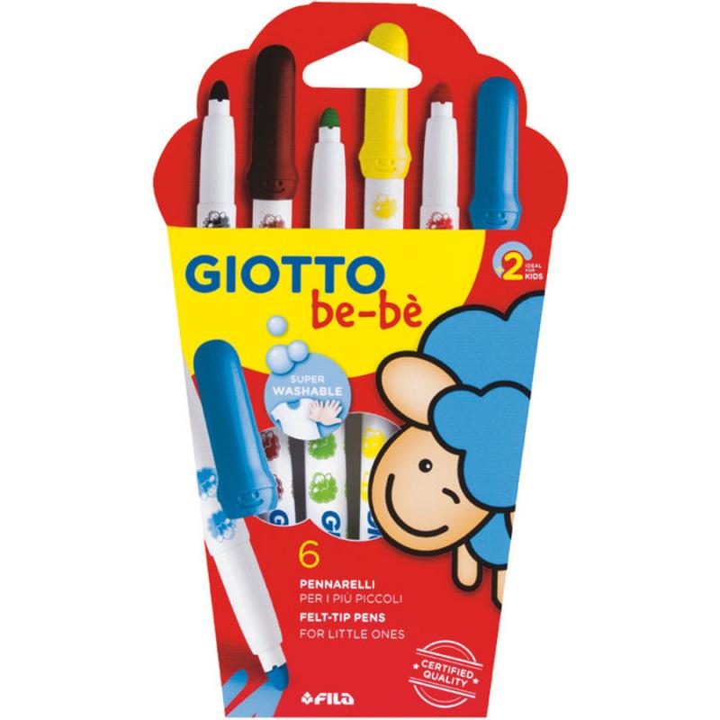 Giotto Bebe 6 Μαρκαδόροι