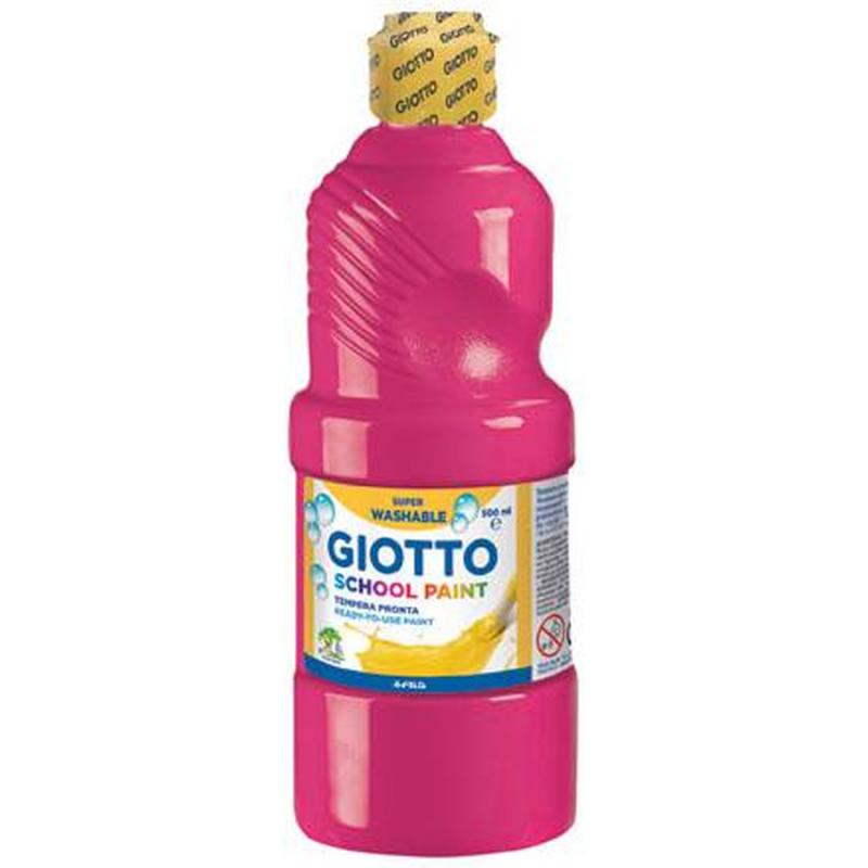 Τέμπερα 500 ml Σχολική Giotto - Κόκκινο Scarlet