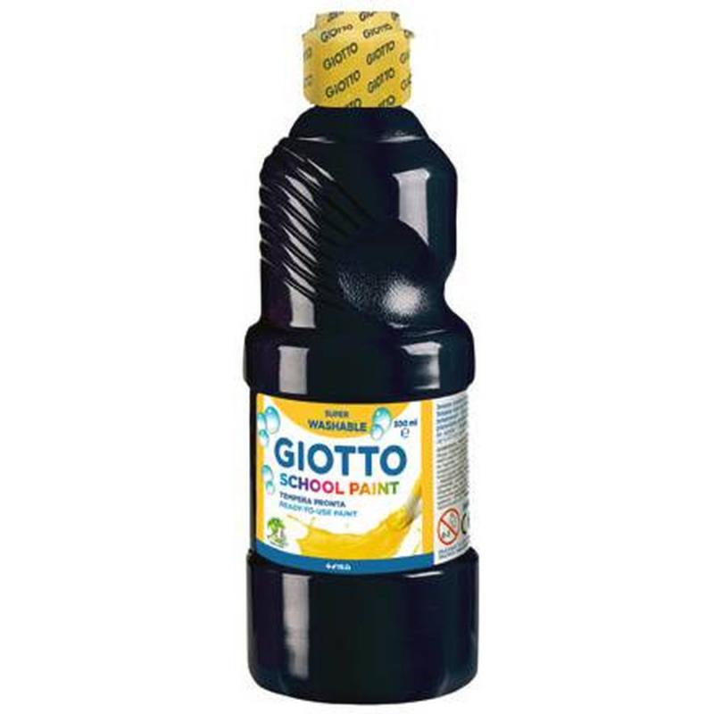 Τέμπερα 500 ml Σχολική Giotto - Μαύρο