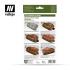 AFV Painting System - Vallejo 6x8ml Air Colour Set - Comprar German Red Oxide 78