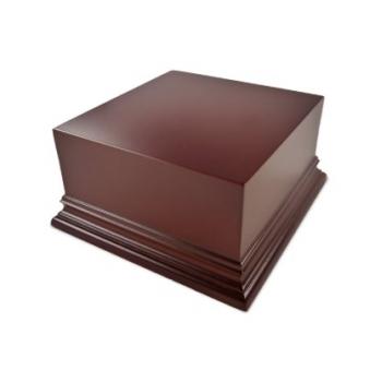 Green Stuff World: Square Top Display Plinth 10 x 10cm - Hazelnut Brown