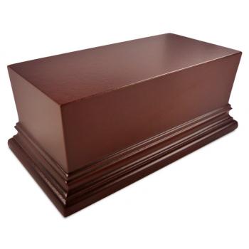 Green Stuff World: Rectangular Top Display Plinth 12 x 6 cm - Hazelnut Brown