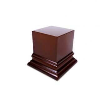 Green Stuff World: Square Top Display Plinth 5 x 5 cm - Hazelnut Brown