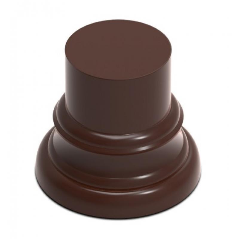 Green Stuff World: Round Display Plinth 3.5 cm - Hazelnut Brown