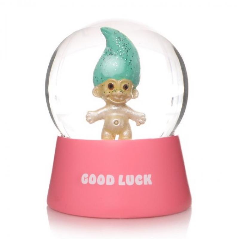 Half Moon Bay: Universal Trolls Dood Luck Snow Globe