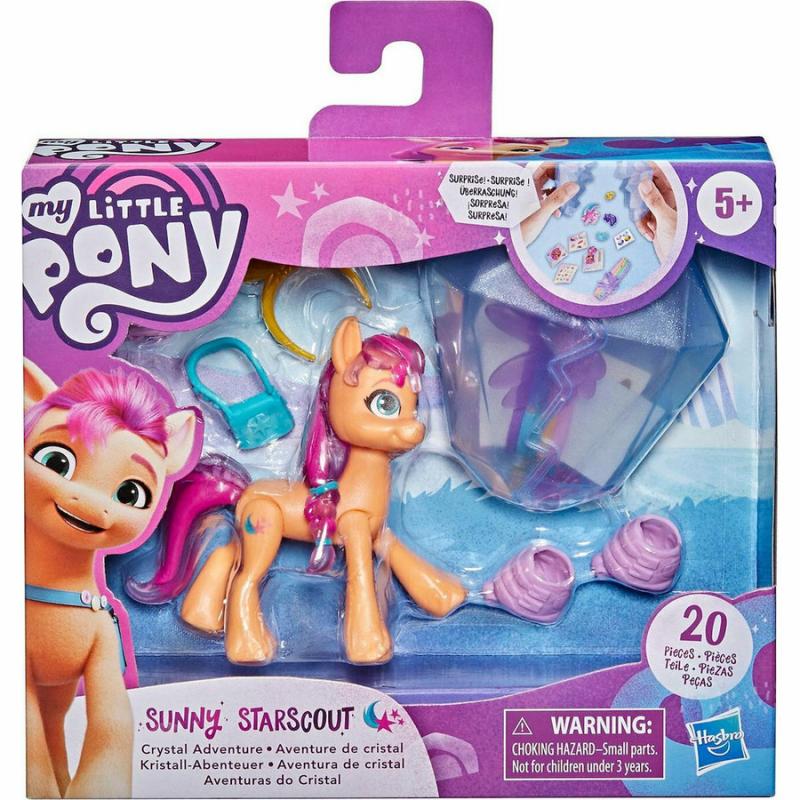 Hasbro My Little Pony Movie Crystal Adventure - Sunny Starscout