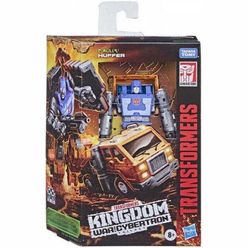 Huffer Deluxe Class Figure - Hasbro Transformers Generations Kingdom War for Cybertron Trilogy