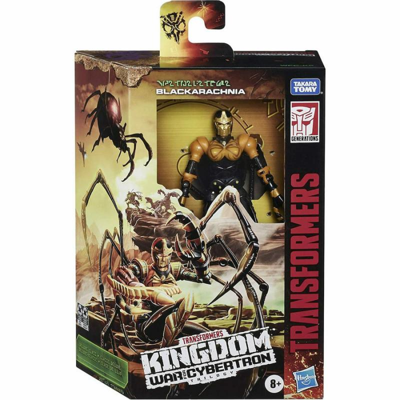 Blackarachnia - Hasbro Transformers Toys Generations War for Cybertron: Kingdom Deluxe Wave 6