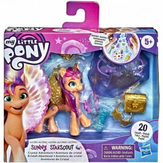 Hasbro My Little Pony Movie Crystal Adventure - Alicorn! Sunny Starscout