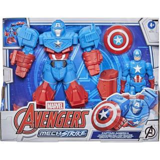 Hasbro Avengers Mech Strike Captain America Ultimate Mech Suit