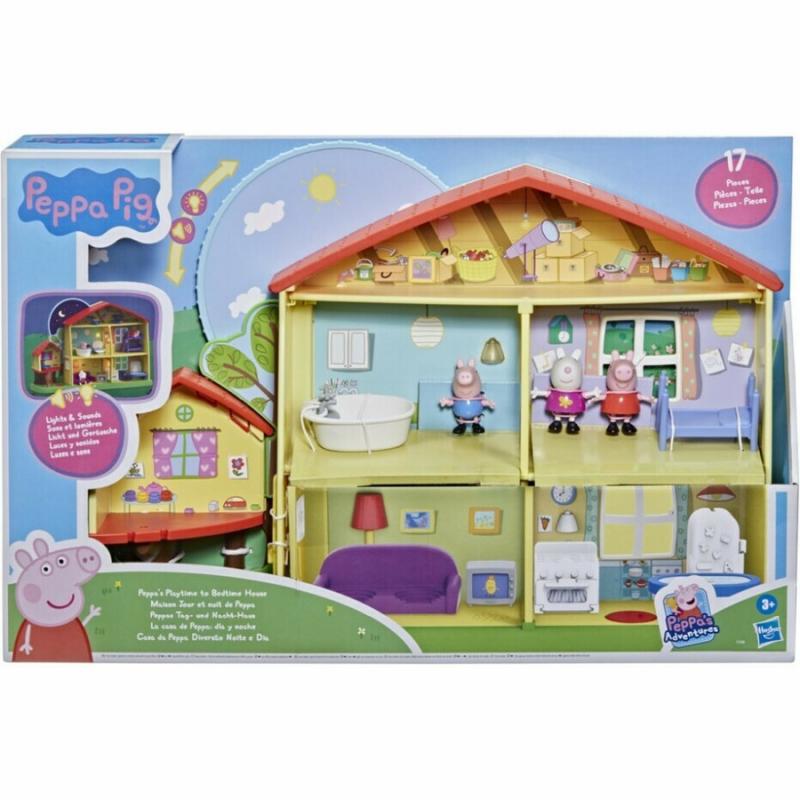 Hasbro Peppa Pig Playtime to Bedtime House