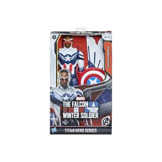 Hasbro Avengers The Falcon and the Winter Soldier Titan Hero Series - Captain America