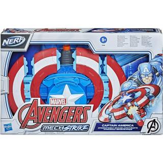 Hasbro Avengers Meck Strike Captain America Strikeshot Shield