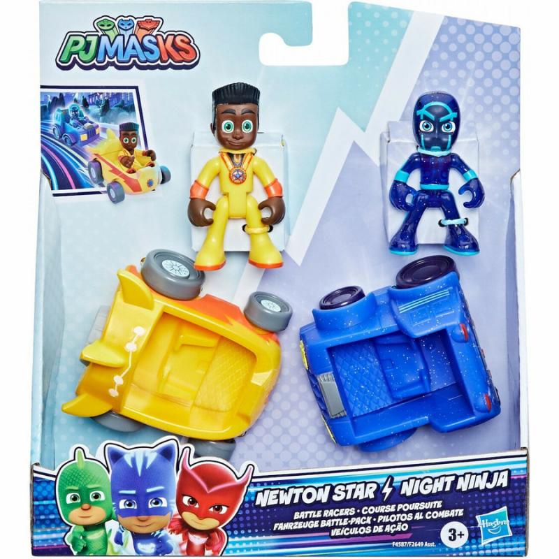 Hasbro PJ Masks Pirate Power Battle Racers Newton Star Vs Night Ninja
