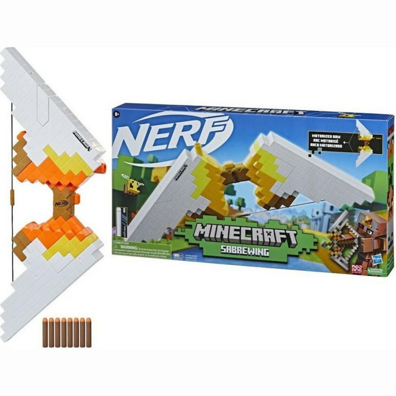 Hasbro Nerf Minecraft Sabrewing (Motorized Bow)
