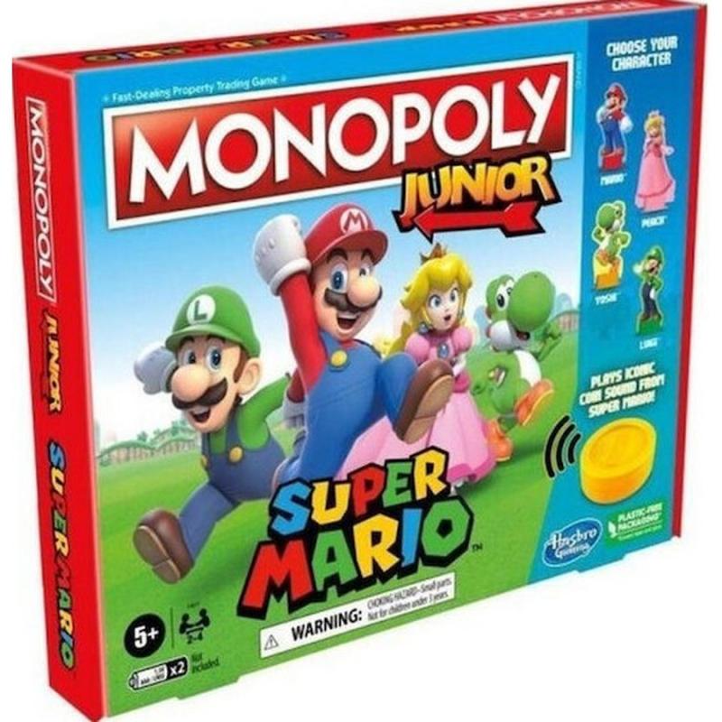 Hasbro Monopoly: Junior - Super Mario Edition (Greek Language) (F4817)