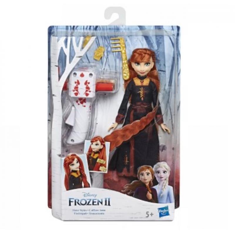 Disney Princess - Anna - Hasbro Κούκλα Frozen 2 Sister Coiffure Styles