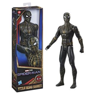 Hasbro Spider-Man Movie Titan Hero Series Black & Gold Suit