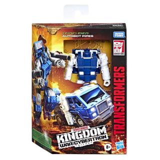 Autobot Pipes - Hasbro Transformers Toys Generations War for Cybertron: Kingdom Deluxe Wave 6