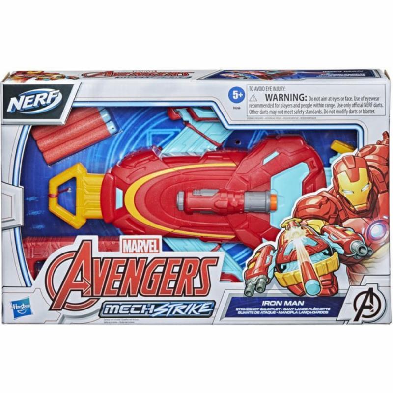 Hasbro Avengers Mech Strike Iron Man Strikeshot Gauntlet
