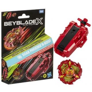 Hasbro BeyBlade X: Soar Phoenix 9-60 GF - Deluxe String Launcher Set
