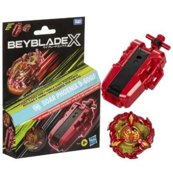 Hasbro BeyBlade X: Soar Phoenix 9-60 GF - Deluxe String Launcher Set