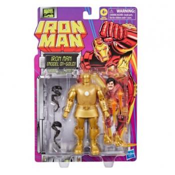 Iron Man Marvel Legends Action Figure Iron Man (Model 01-Gold) 15 cm