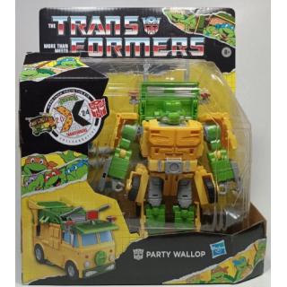 Transformers x Teenage Mutant Ninja Turtles Action Figure Party Wallop 18 cm