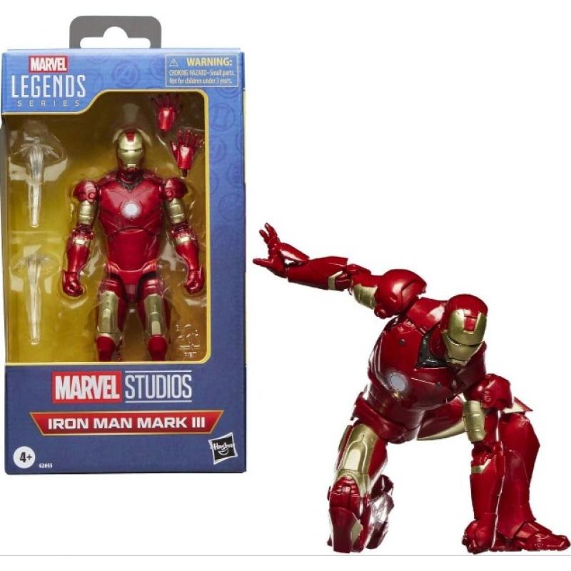 Iron Man Marvel Legends Series Action Figure Iron Man Mark III 15 cm