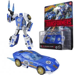 Transformers x Hot Wheels Collaborative Deluxe Class Action Figure El Segundo Coupe 13 cm