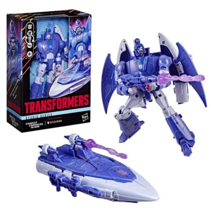 The Transformers: The Movie Studio Series Voyager Class Action Figure MTMTE Collection: Scourge 17 c