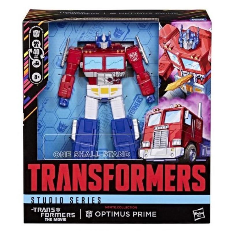 The Transformers: The Movie Studio Series Leader Class Action Figure MTMTE Collection: Optimus Prime