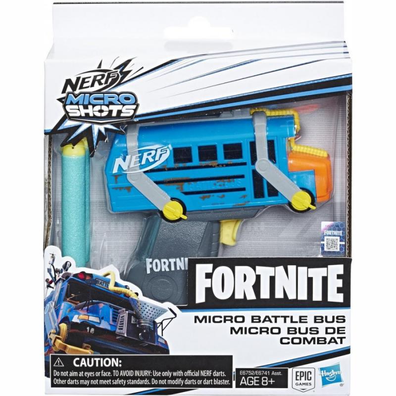 Micro Battle Bus - Hasbro Nerf Microshots Fortnite