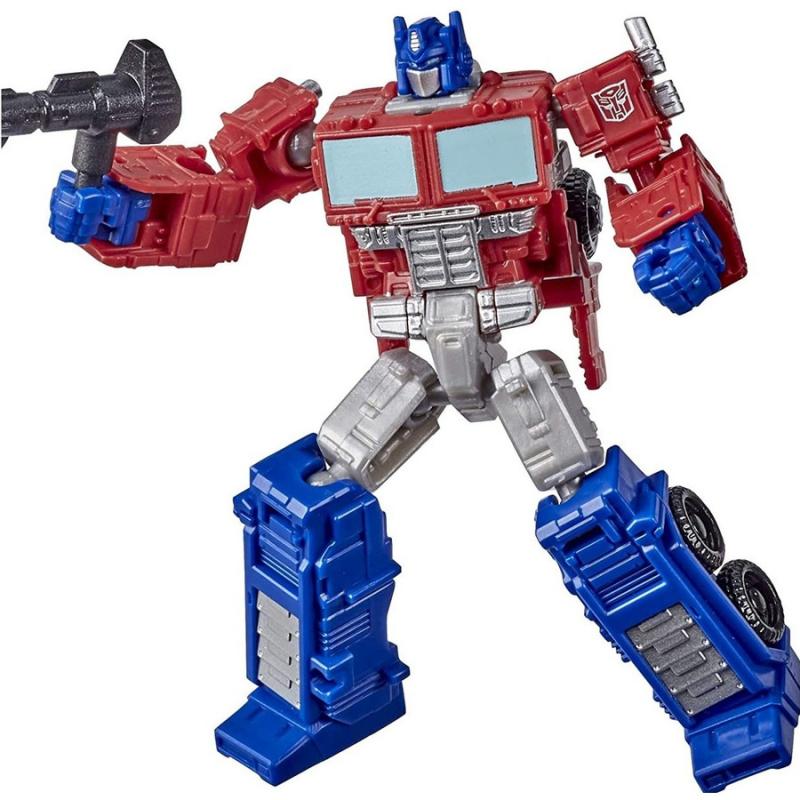 Optimus Prime - Hasbro Transformers Toys Generations War for Cybertron: Kingdom Core Class Wave 4