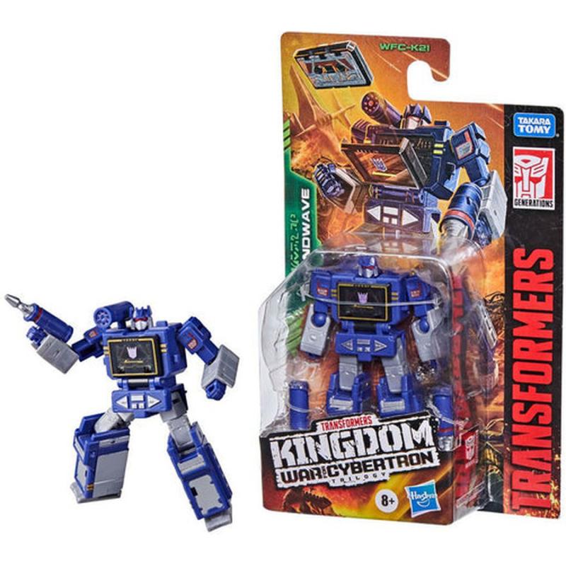 Hasbro Transformers Toys Generations War for Cybertron: Kingdom Core Class Wave 4 - Soundwave