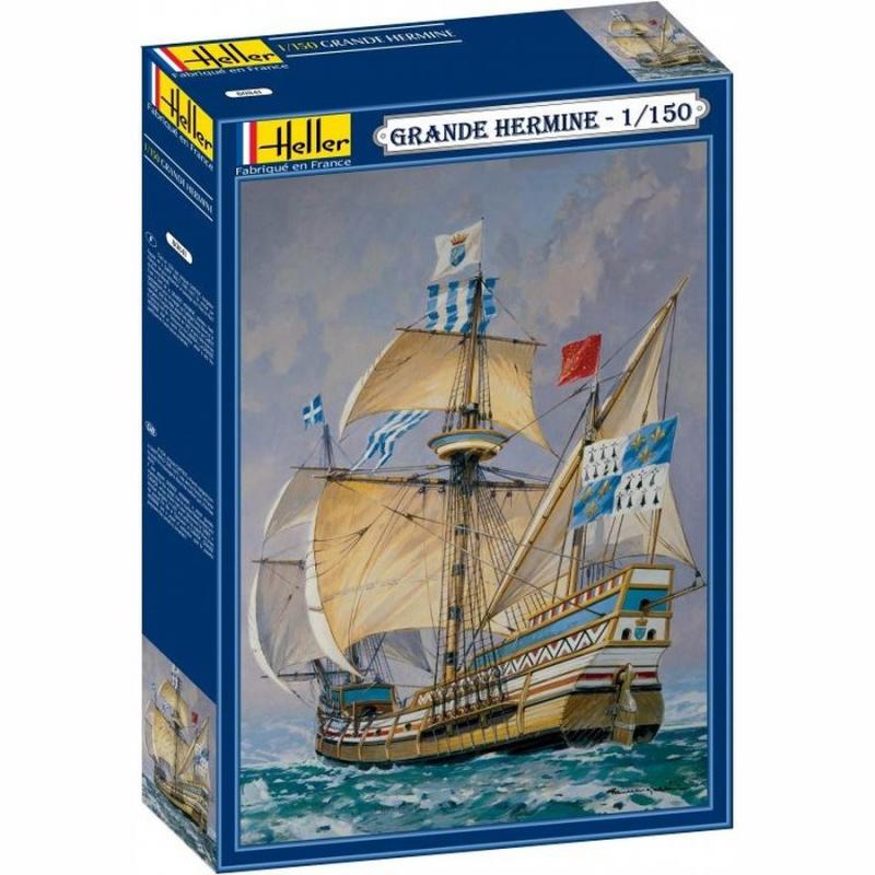 Heller: STARTER KIT La Grande Hermine in 1:150