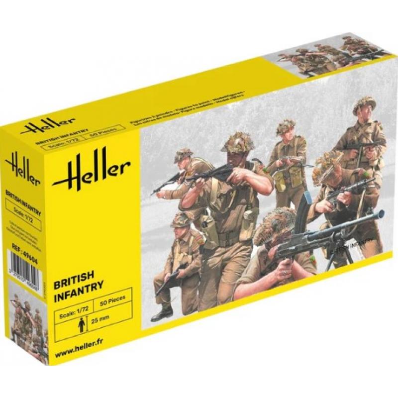 Heller: 1:72 British Infantry