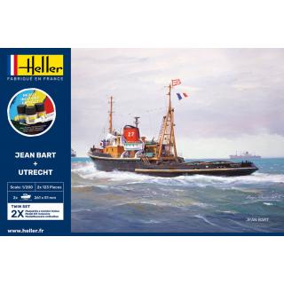 Heller: 1:200 Starter Kit Jean Bart + Utrect Twinset