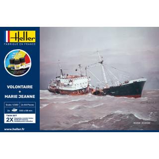 Heller: 1:200 Starter Kit Volontaire + Marie Jeanne Twinset