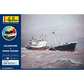 Heller: 1:200 Starter Kit Volontaire + Marie Jeanne Twinset