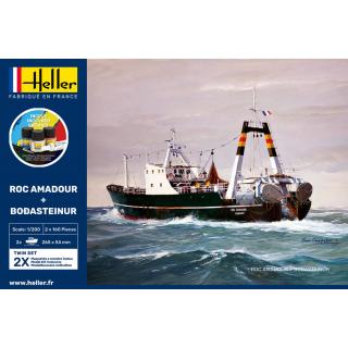 Heller: 1:200 Starter Kit Roc Amadour + Bodasteinur Twinset
