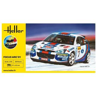 Heller: 1:43 Starter Kit Focus WRC'01