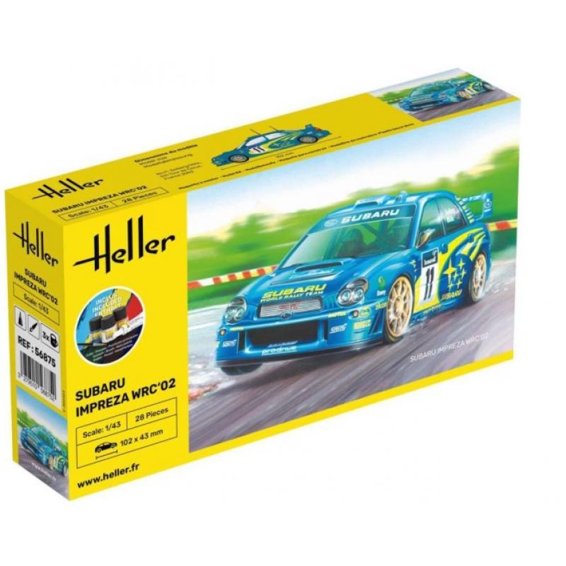 Heller: 1:43 Starter Kit Impreza WRC'02