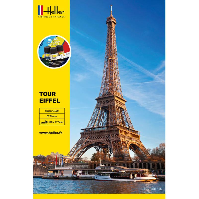Heller: 1:650 Starter Kit Tour Eiffel