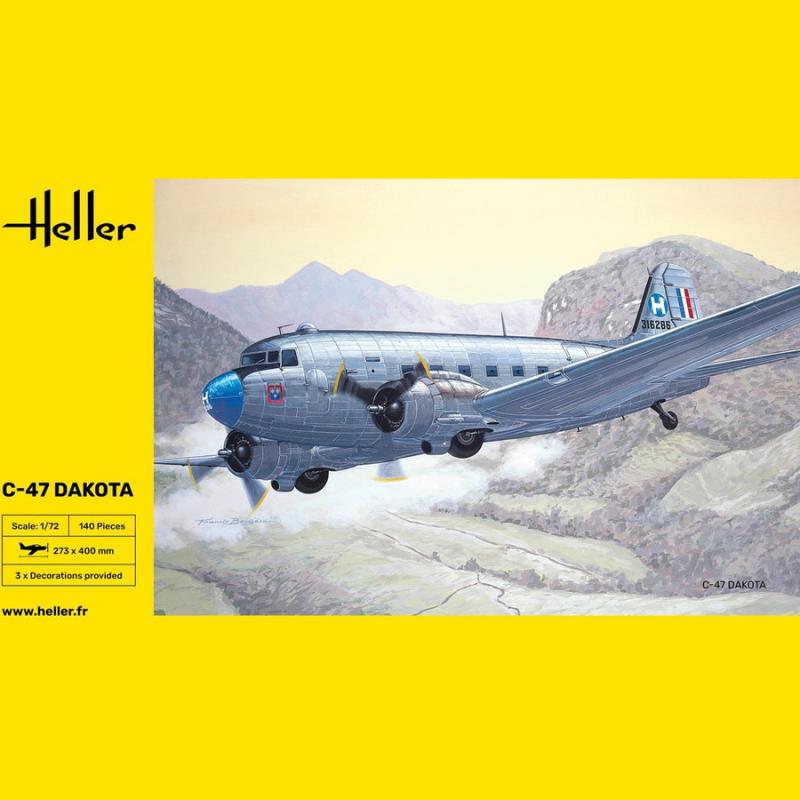 Heller: C-47 DAKOTA in 1:72